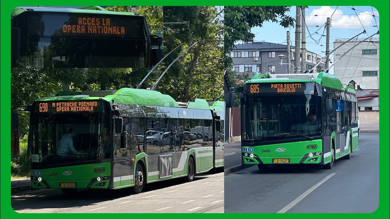 LINIILE NAVETĂ 670, 685, 690 ȘI 691 CU SOLARIS (PARTEA 2)