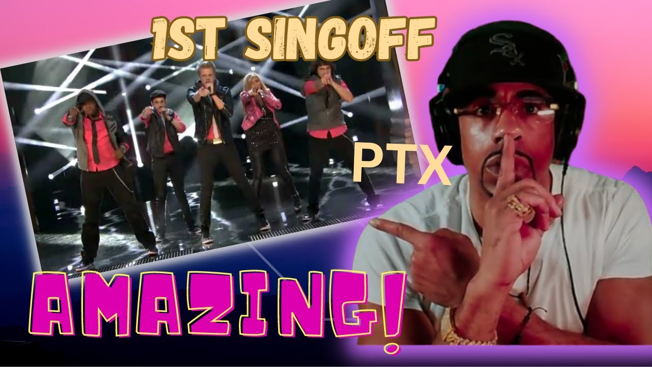 FIRST TIME REACTING TO PENTATONIX 1st Sing Off Performance