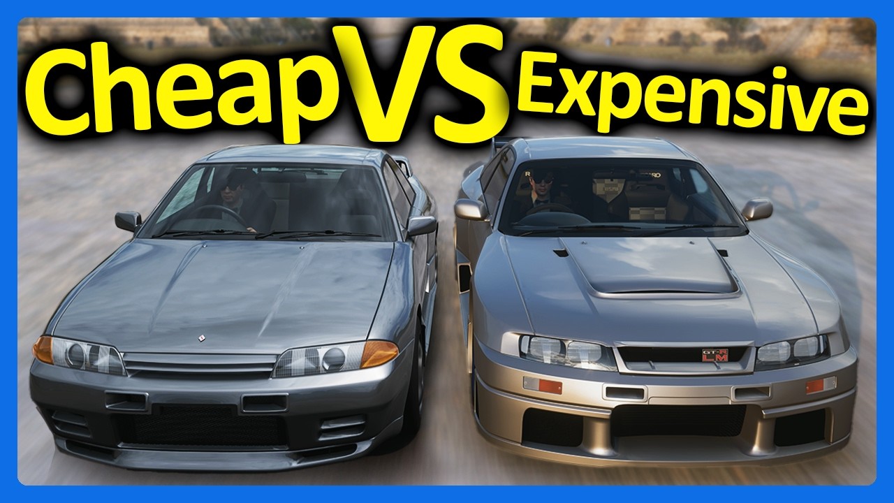 Forza Horizon 5 : $30,000 GTR vs $1,000,000 GTR!!