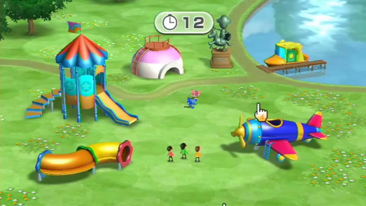 Wii Party Minispiele - Verstecken