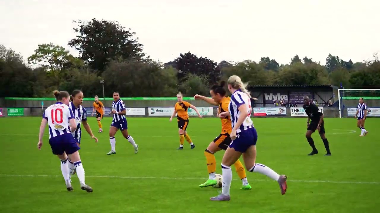 Hull City Ladies vs West Brom Ladies - Short Highlights Video