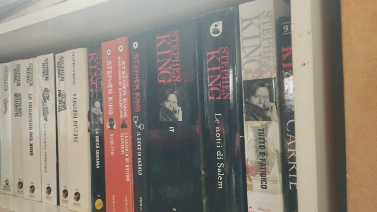 📚 La mia collezione di libri di Stephen King 👻
