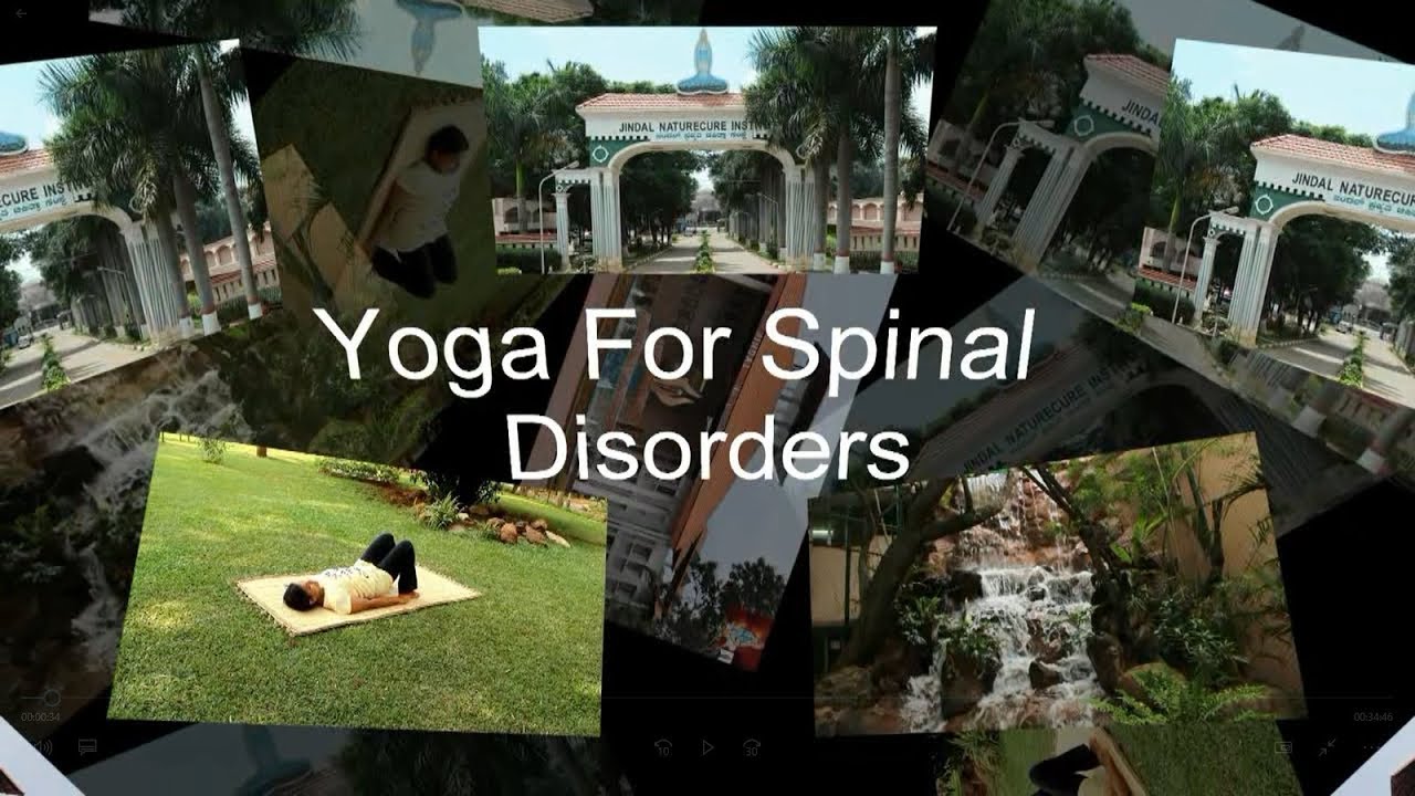 Yoga for spinal disorders - Jindal Naturecure Institute