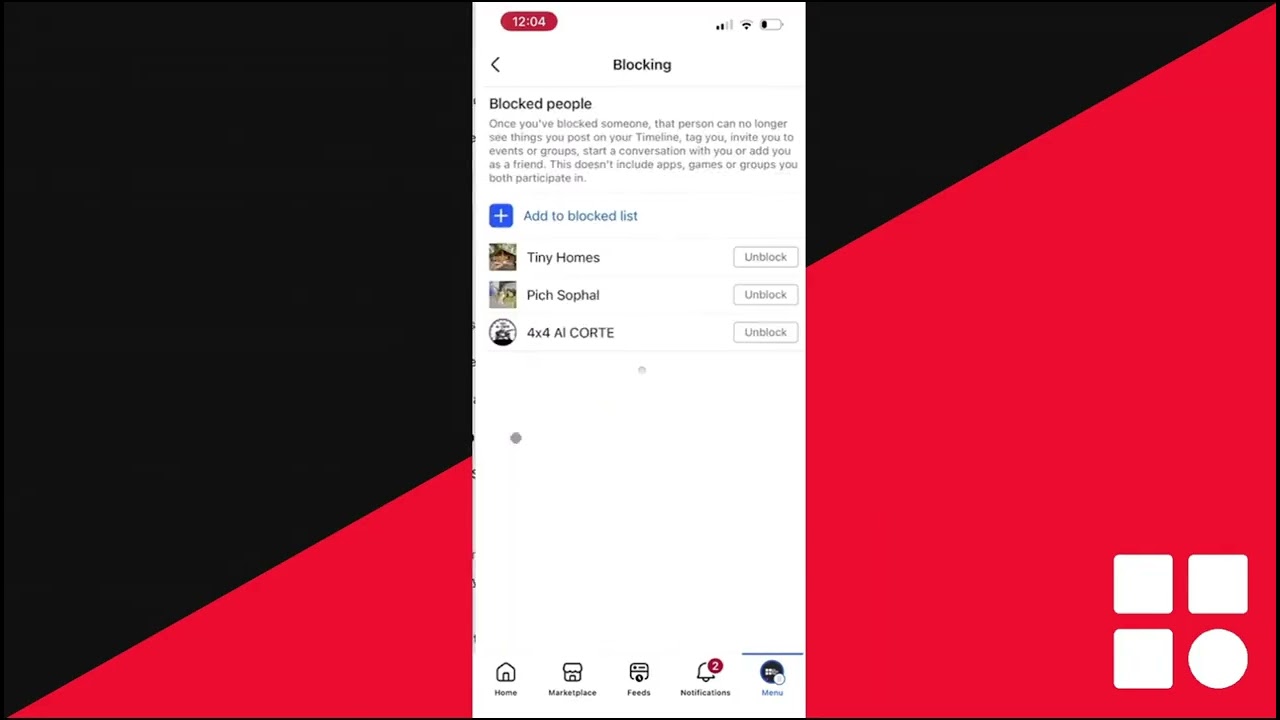 Hoe je personen deblokkeert op Facebook - Tutorial