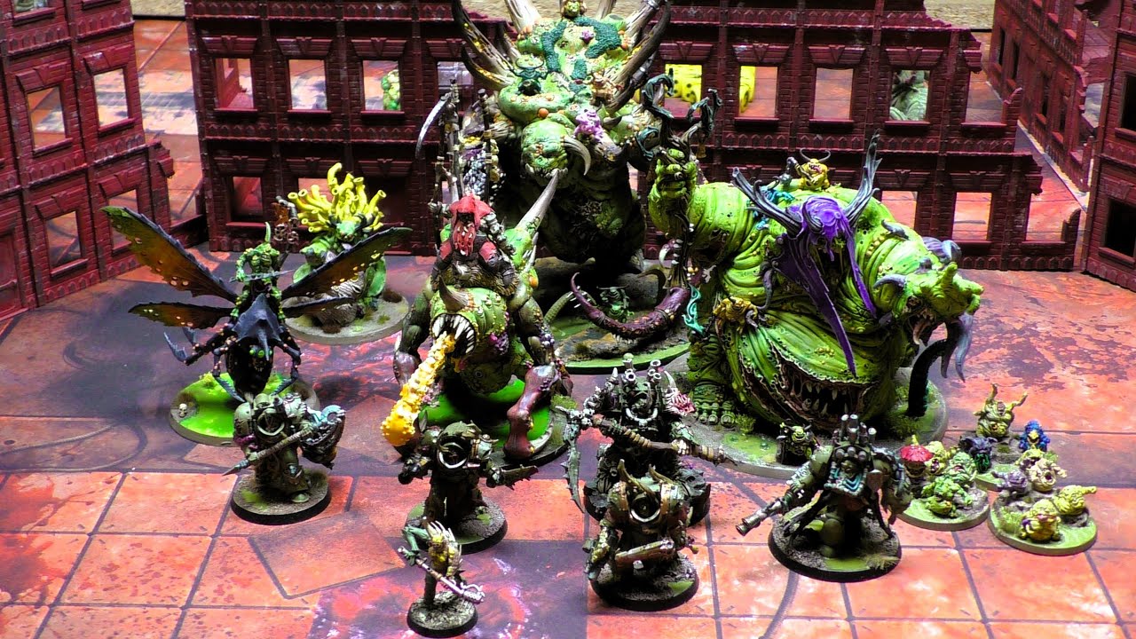 Imotheks Battlereports 631 - Death Guard vs. Nurgle Dämonen (DE)