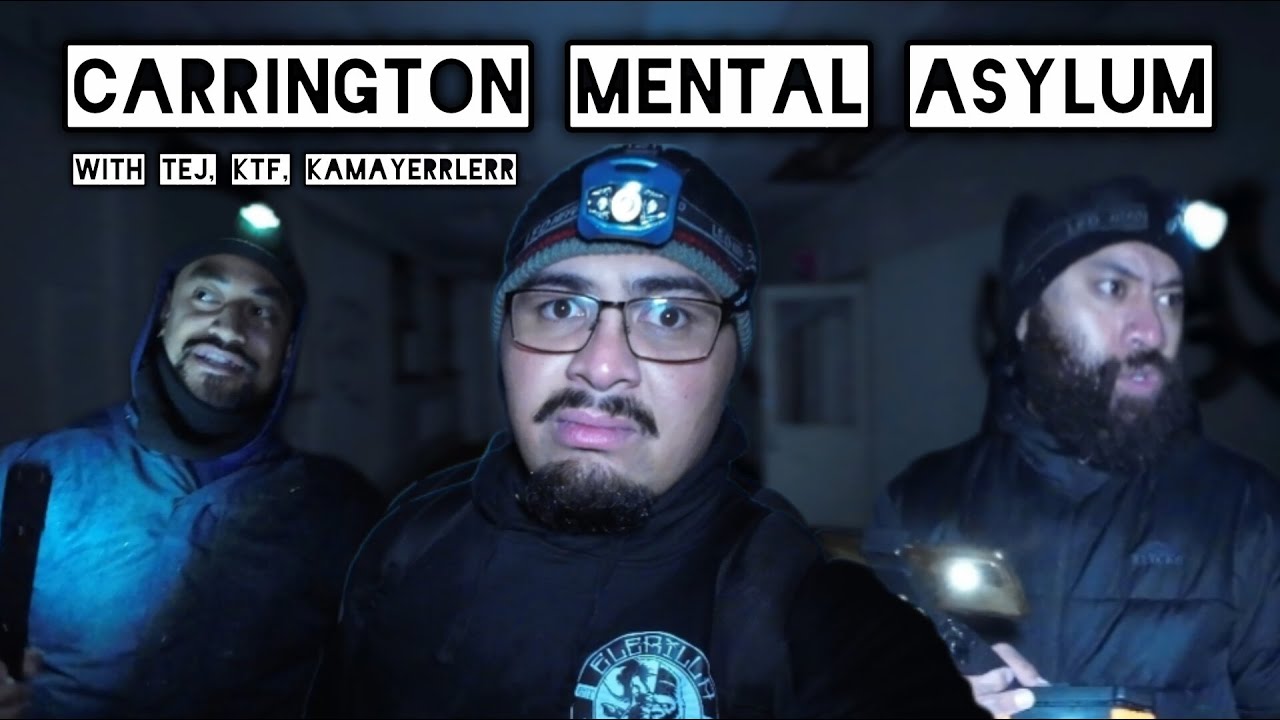 Exploring a HAUNTED ASYLUM | Carrington Mental Asylum | (ft. KissTheFloor & KamaYerrLerr)