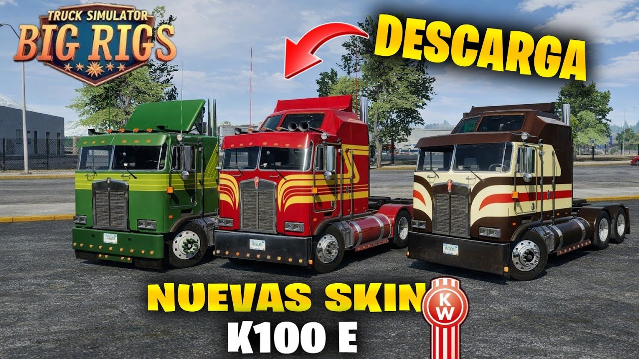 🔥NUEVAS SKIN PARA TUS KENWORTH K100 QUE LAS DISFRUTES🔥
