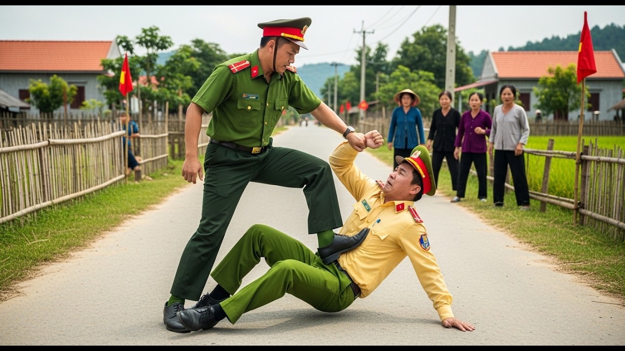 Hành Động Một Trung Úy Khiến Cả Chốt Kiểm Soát Tan Rã!