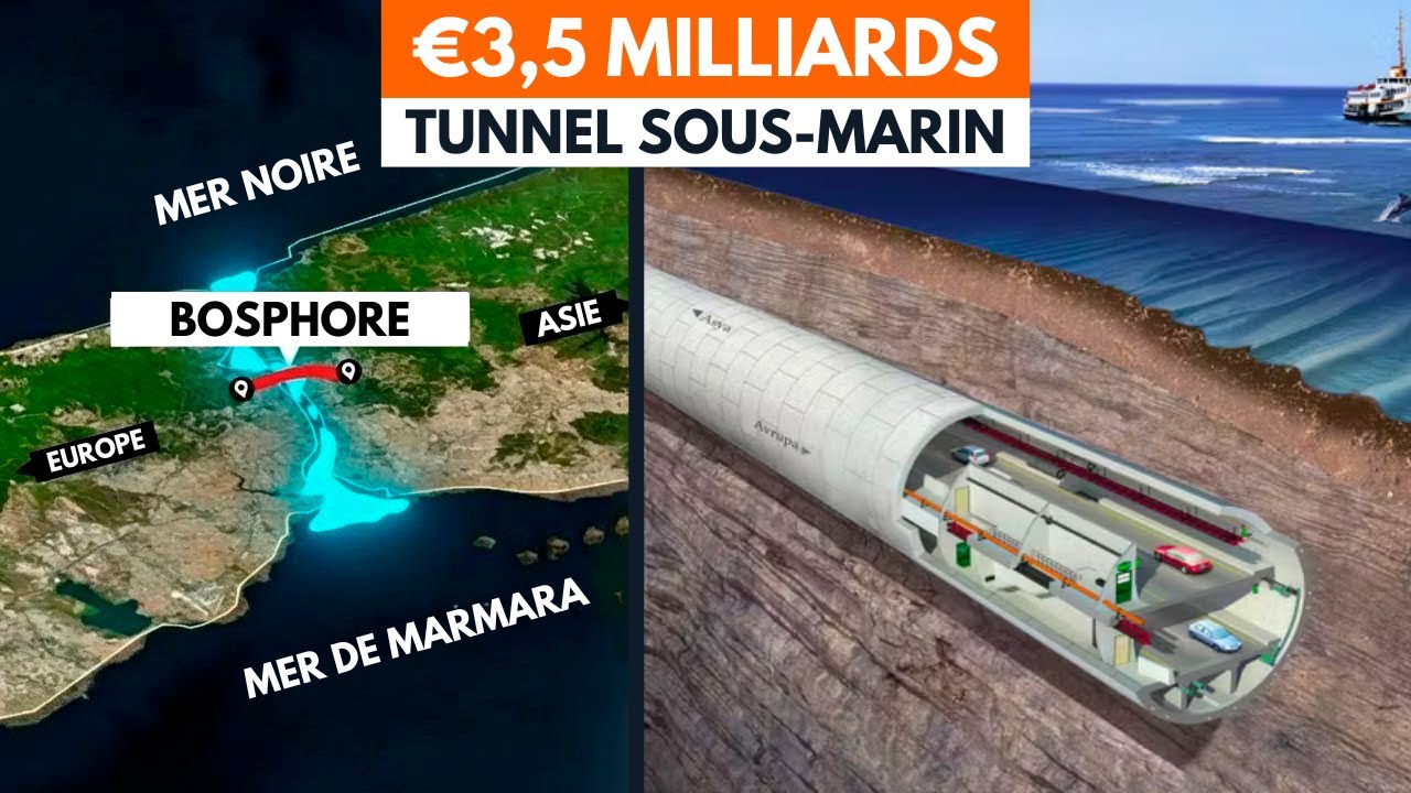 Le Plan Le Plus Audacieux De La Turquie : Relier l’Europe et l’Asie Sous Le Bosphore