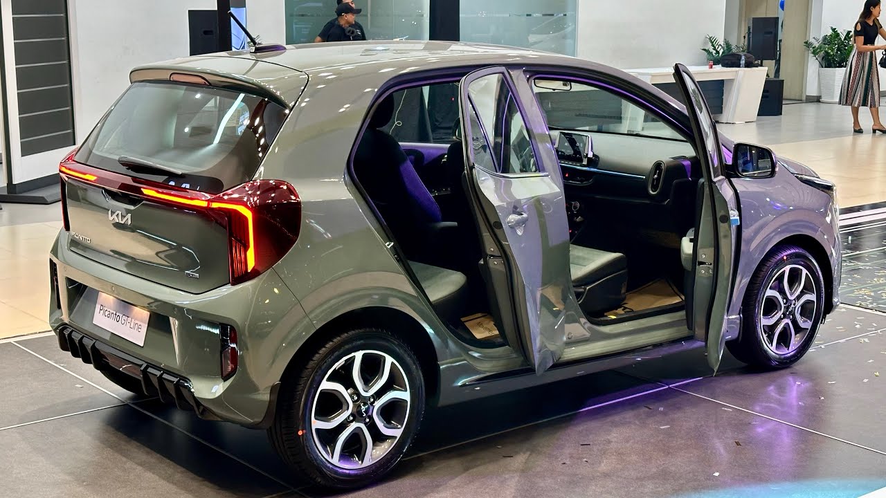 New 2024 KIA  Picanto GT Line Family Car Review Interior and Exterior