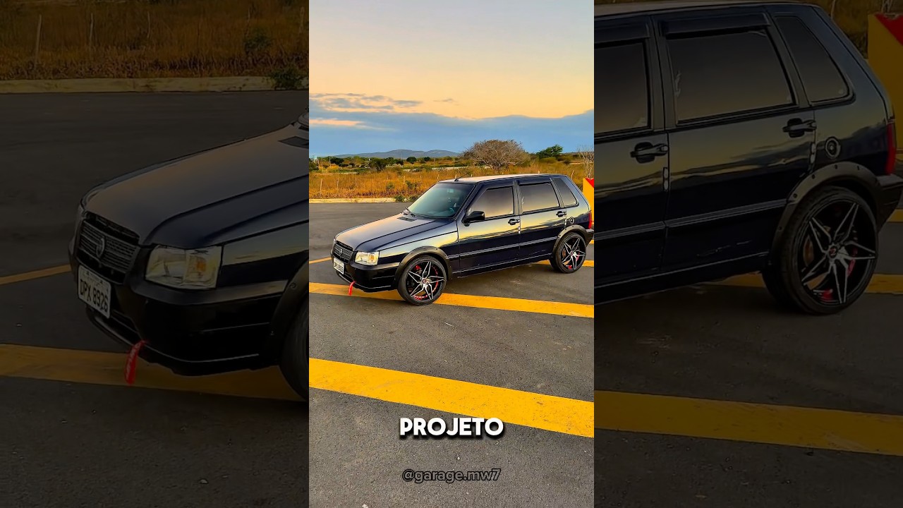 UNO MILLE COM RODA ARO 17 E SUSPENS&Atilde;O A ROSCA EP2