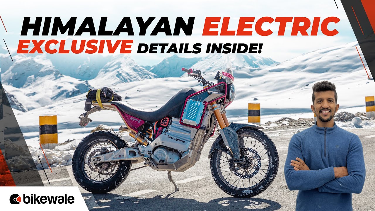 Электрический Royal Enfield Himalayan, он же HIM-E на EICMA 2023 | ЭКСКЛЮЗИВНЫЕ подробности о Him...