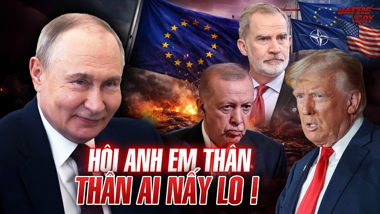 PUTIN CƯỜI THẦM NHÌN HỘI ANH EM PHƯƠNG TÂY TỰ CẤU XÉ LẪN NHAU: TƯỞNG THÂN, NHƯNG LÀ THÂN AI NẤY LO