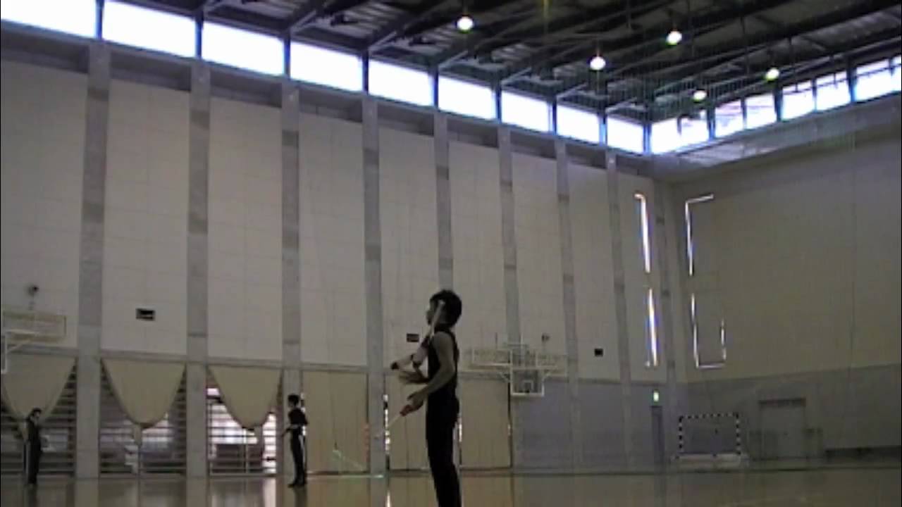 Arata juggling in Noda