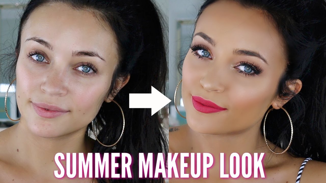 Summer Makeup Tutorial: BRIGHT LIPS | Stephanie Ledda