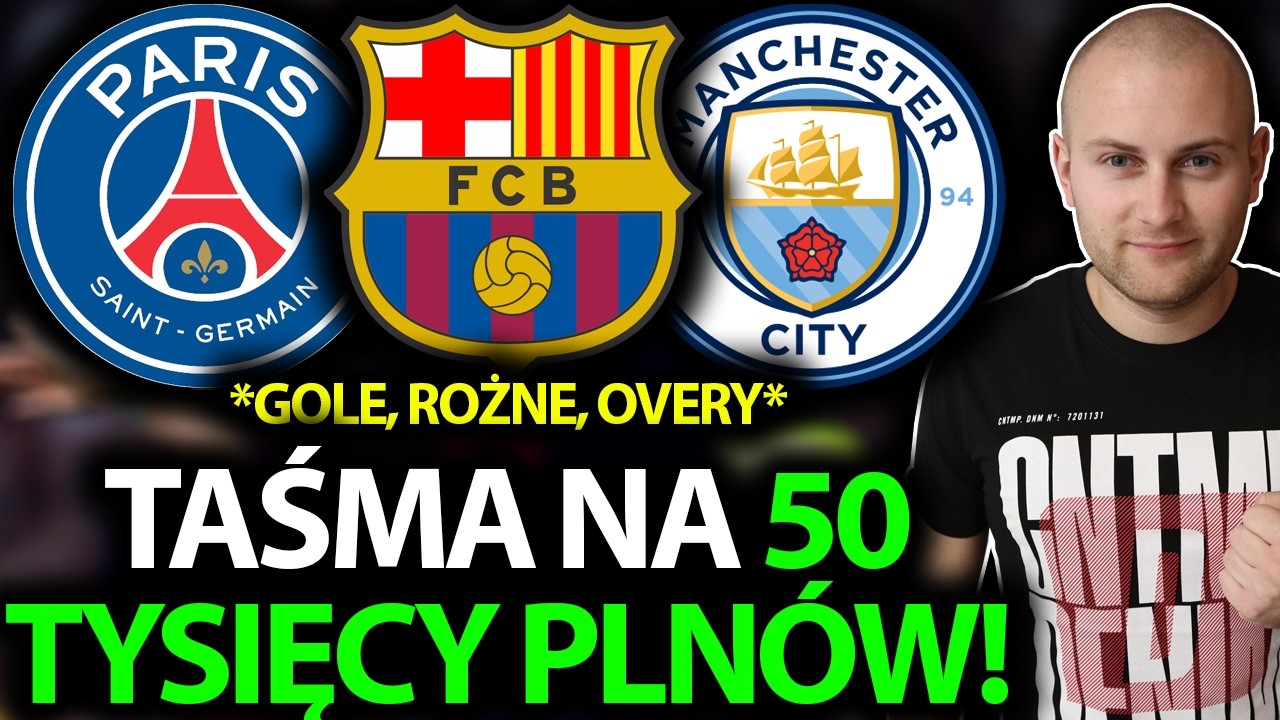 Trafił 50 TYSIĘCY ZŁOTYCH na jednym KUPONIE! Dziś PONOWNIE 50 TYSIĘCY ZŁOTYCH W GRZE!