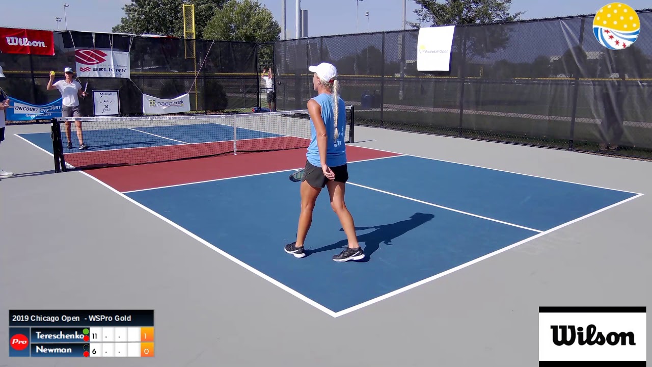 2019 Chicago Open Womens Singles Pro Gold Irina Tereschenko v Lindsey Newman