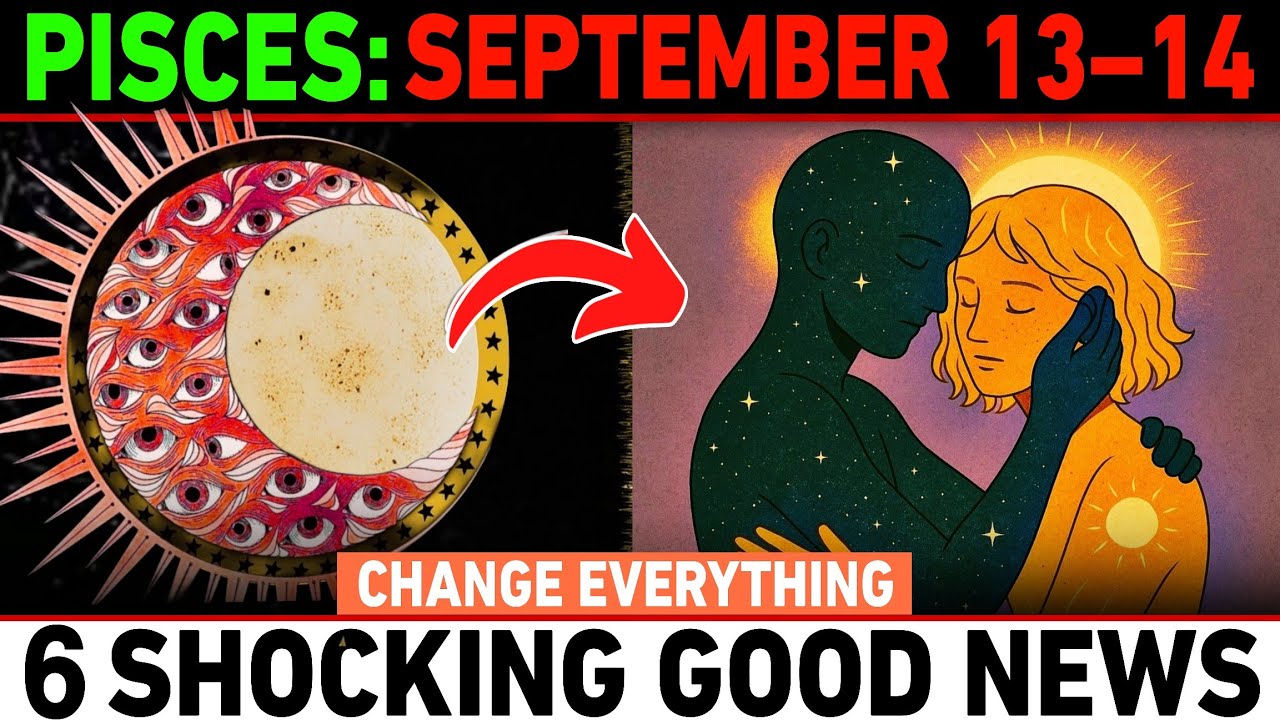 Pisces ♓ September 13&ndash;14, 2025 🌕✨ 6 Shocking GOOD NEWS That Will Change EVERYTHING! 