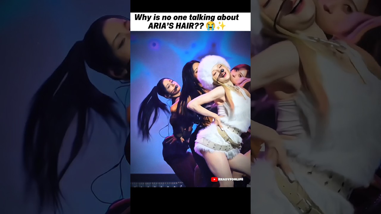 Aria hairclip queen 👑👀🔥 #xin #kpop #shorts #fyp #aria
