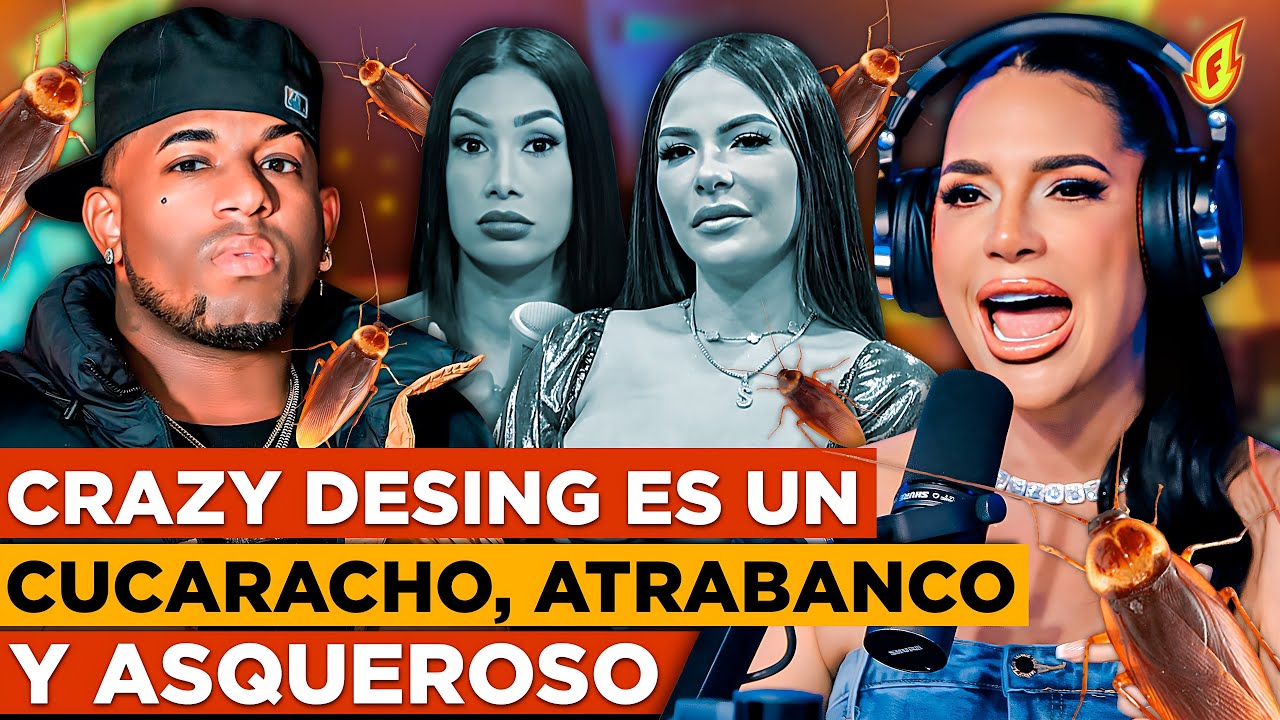 AMELIA ALCANTARA “DA PENA Y VERGÜENZA VER A CARO Y A SANDRA REBAJÁNDOSE POR EL CUCARACHO DE CRAZY”