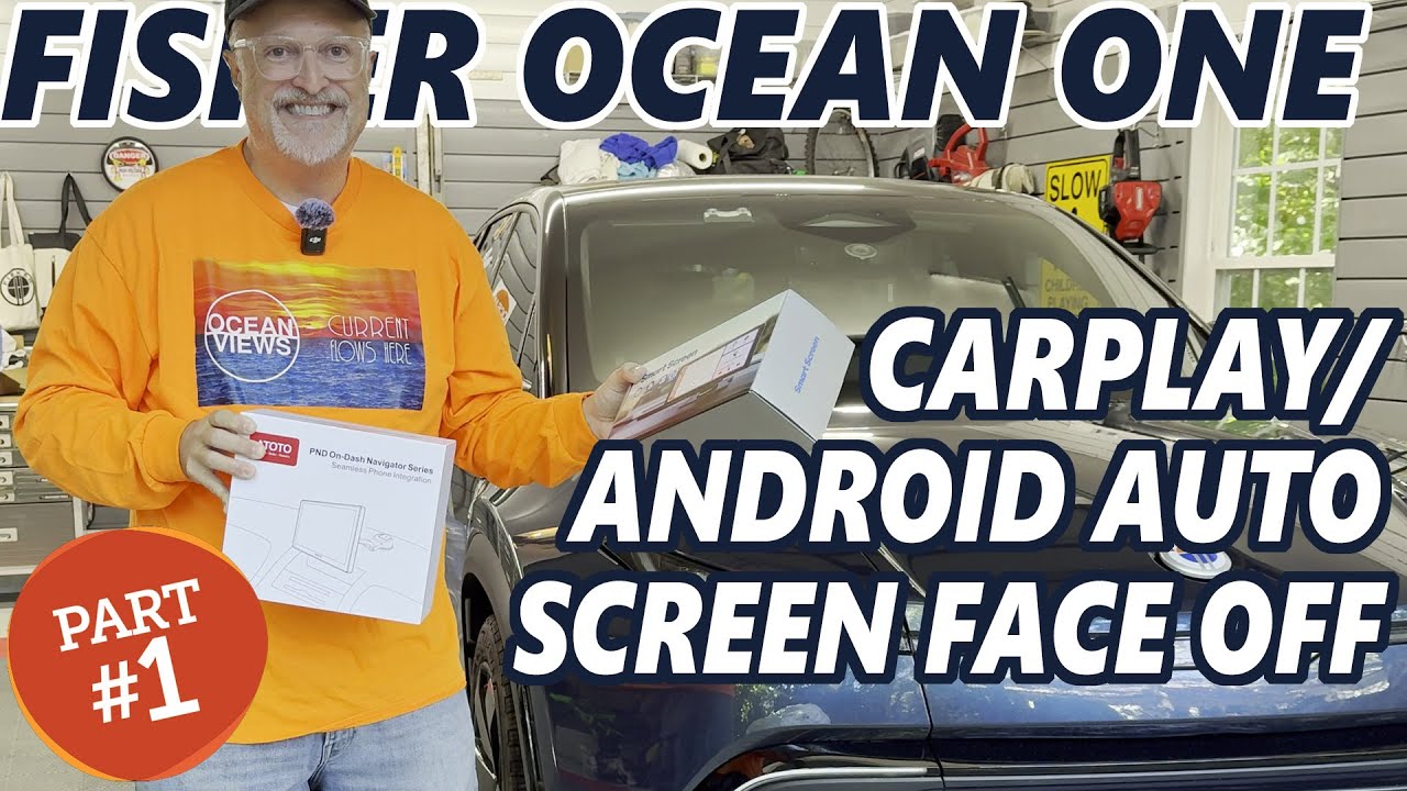 Fisker Ocean - CarPlay/Android Auto Screen Faceoff Part 1