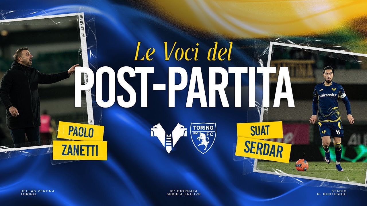 Serie A Enilive 2025/26 | Le voci del post partita: Zanetti e Serdar