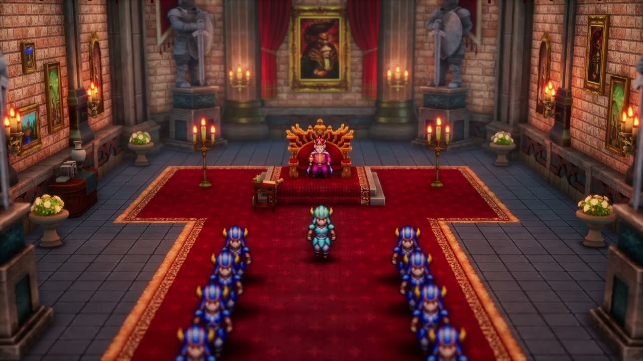 Dragon Quest 3 Remake Part 1 Making our heroine a Vampire!