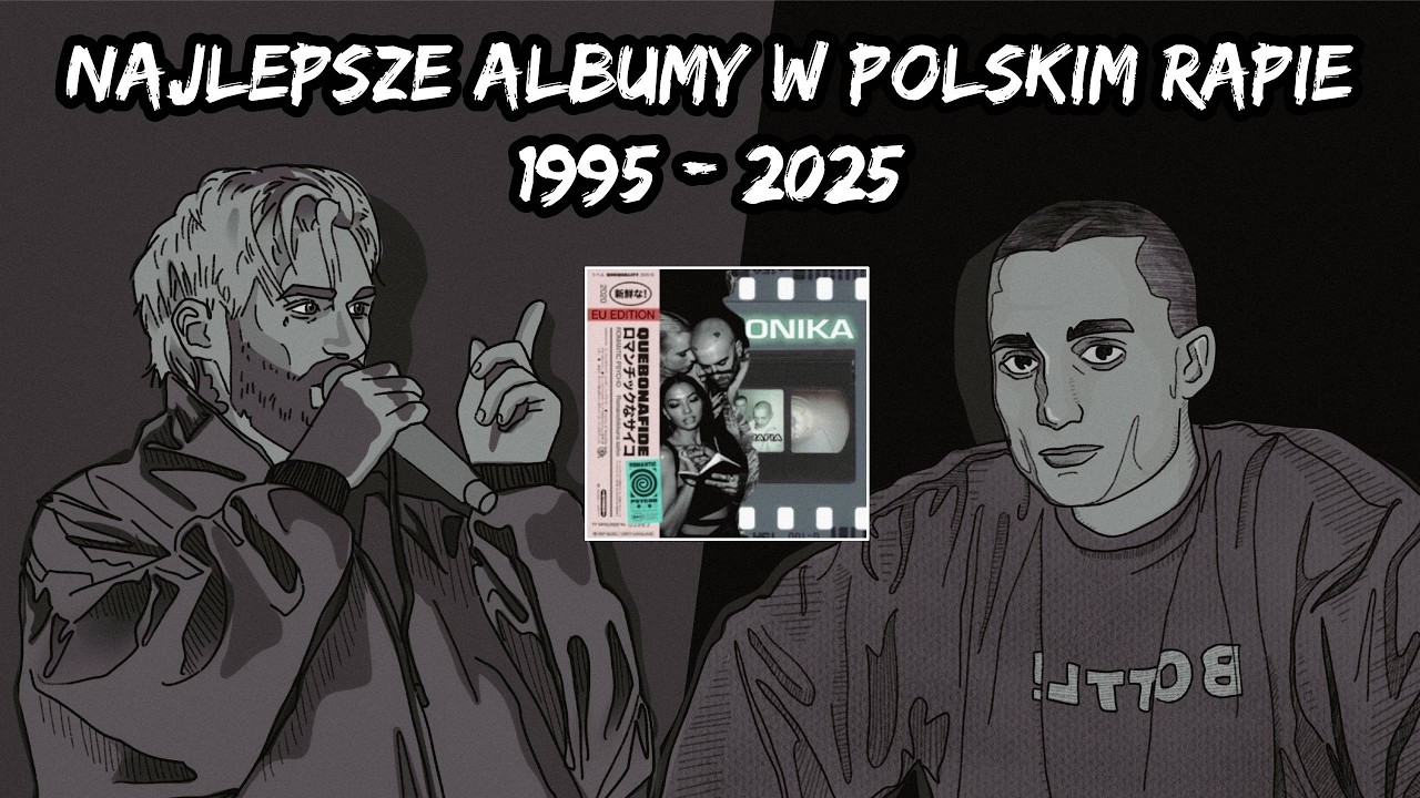 Najlepsze albumy w polskim rapie (1995 - 2025)