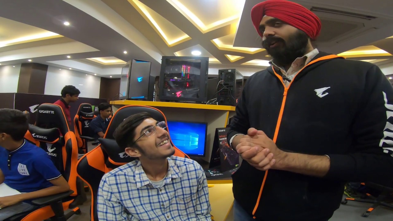 AORUS INDIA | ZONE Cafe Tour with #TeamAORUS