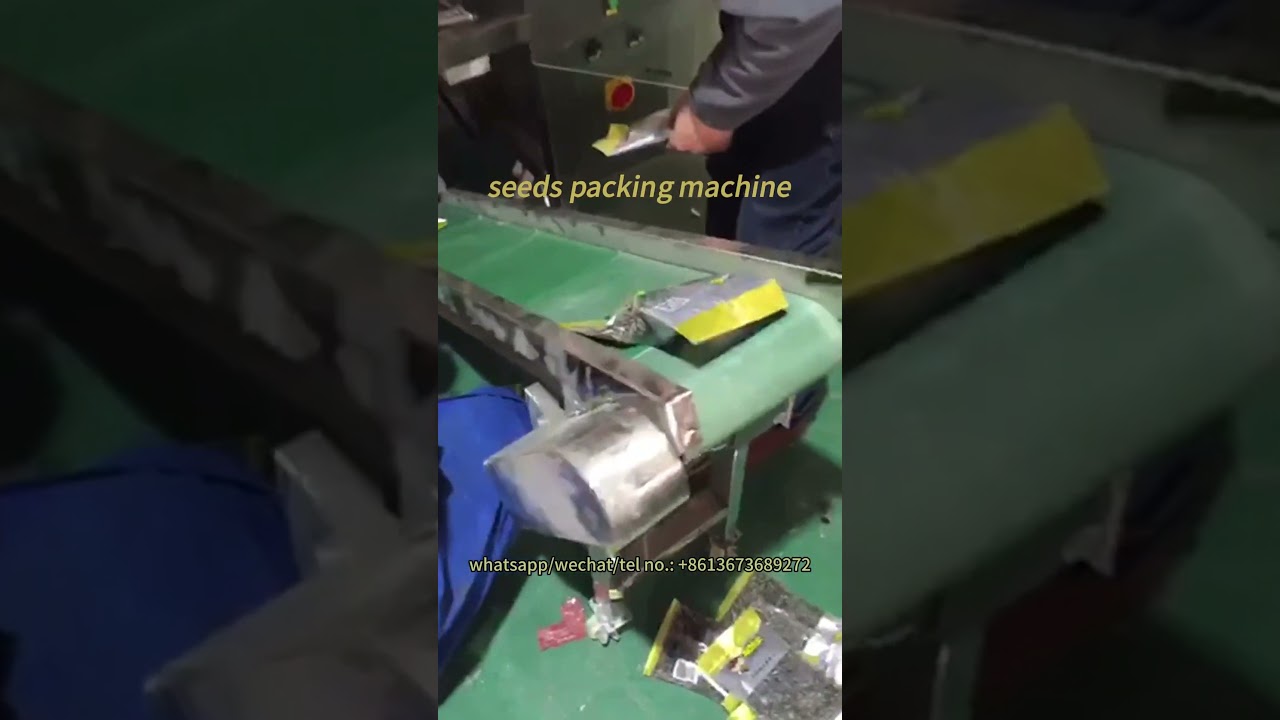 10-head weighing and packaging machine for sunflower seeds into big pouches