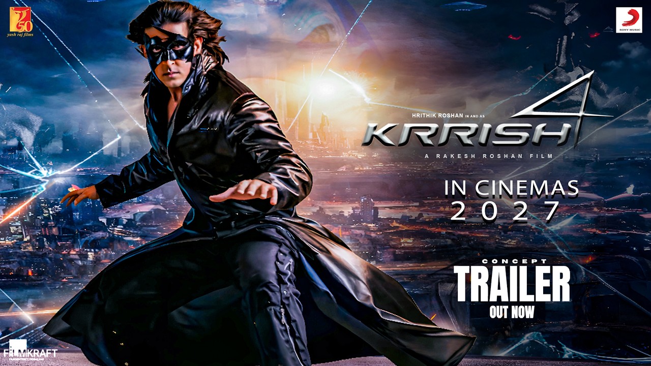 Krrish 4 : The Return of Jadu | Theatrical Trailer |Hrithik Roshan |Tiger Shroff |Rakesh Roshan|2026