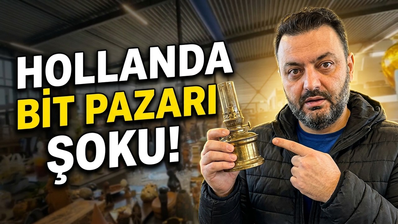 Hollanda'nın En Büyük Pazarında Ne Var? Gezdik Bulduk