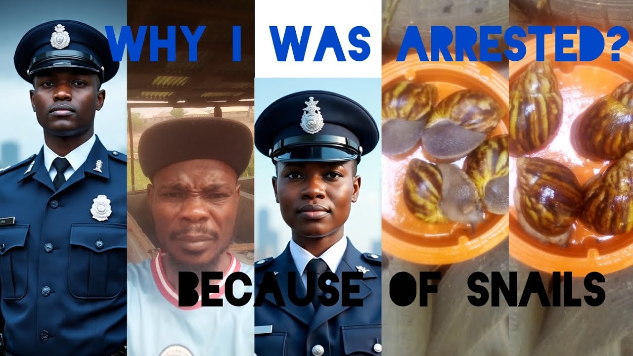 HOW I WAS ARRESTED BY THE NIGERIA POLICE BECAUSE OF SNAILS 