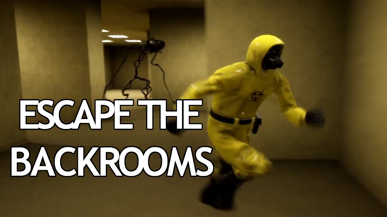 【Escape The Backrooms】化け物に追いかけられながら脱出するゲームです 1【協力プレイ】