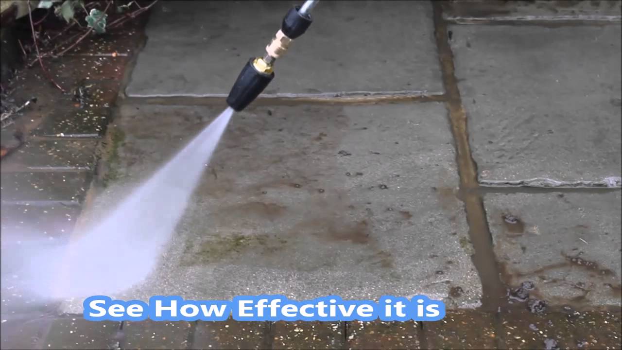 Spinaclean Turbo Nozzle - Pressure Washing/Driveway Cleaning