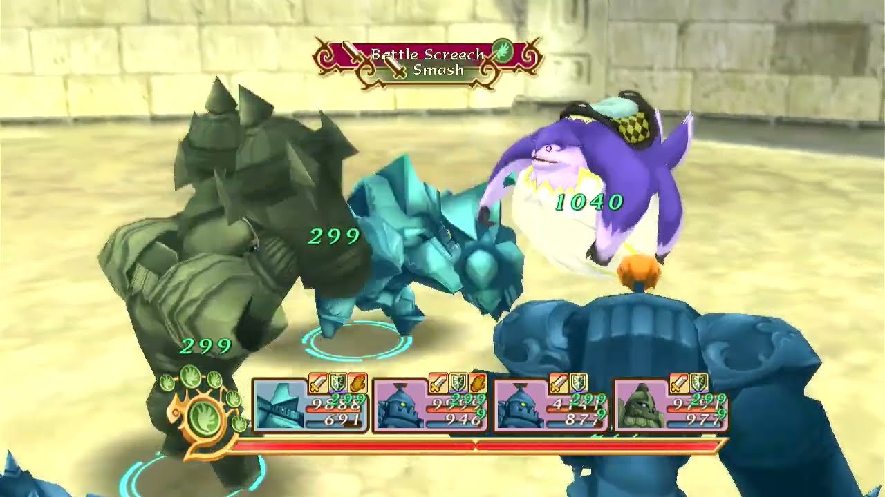 Tales of Symphonia: Dawn of the New World: Clay Golem Family