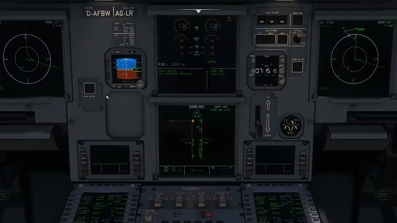 AIRBUS A320 PRE FLIGHT SETUP AND TAXI PROCEDURE (UNOFFICIAL) | MSFS 2020