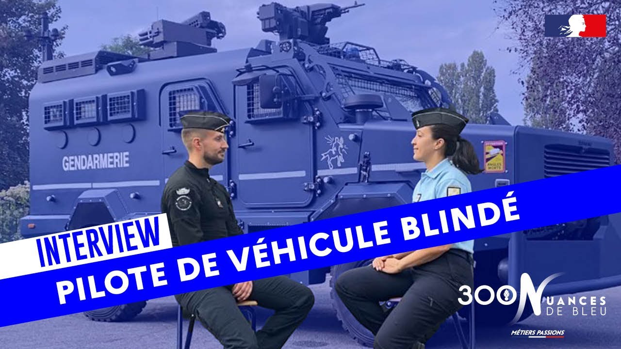 INTERVIEW | PILOTE ET OBSERVATEUR-TIREUR SUR VÉHICULE BLINDÉ DE LA GENDARMERIE NATIONALE