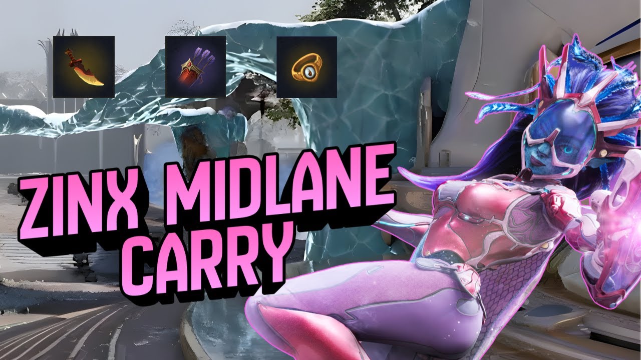 ZINX IS THE CARRY WITH THESE NEW ITEMS! - Early Predecessor 1.10 Gameplay