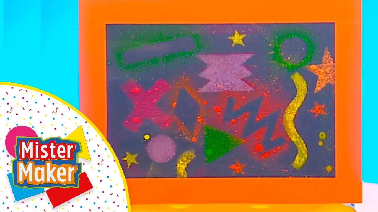 DESENHO con ESCOVA de DENTES! 🖼  MISTER MAKER em PORTUGUÊS