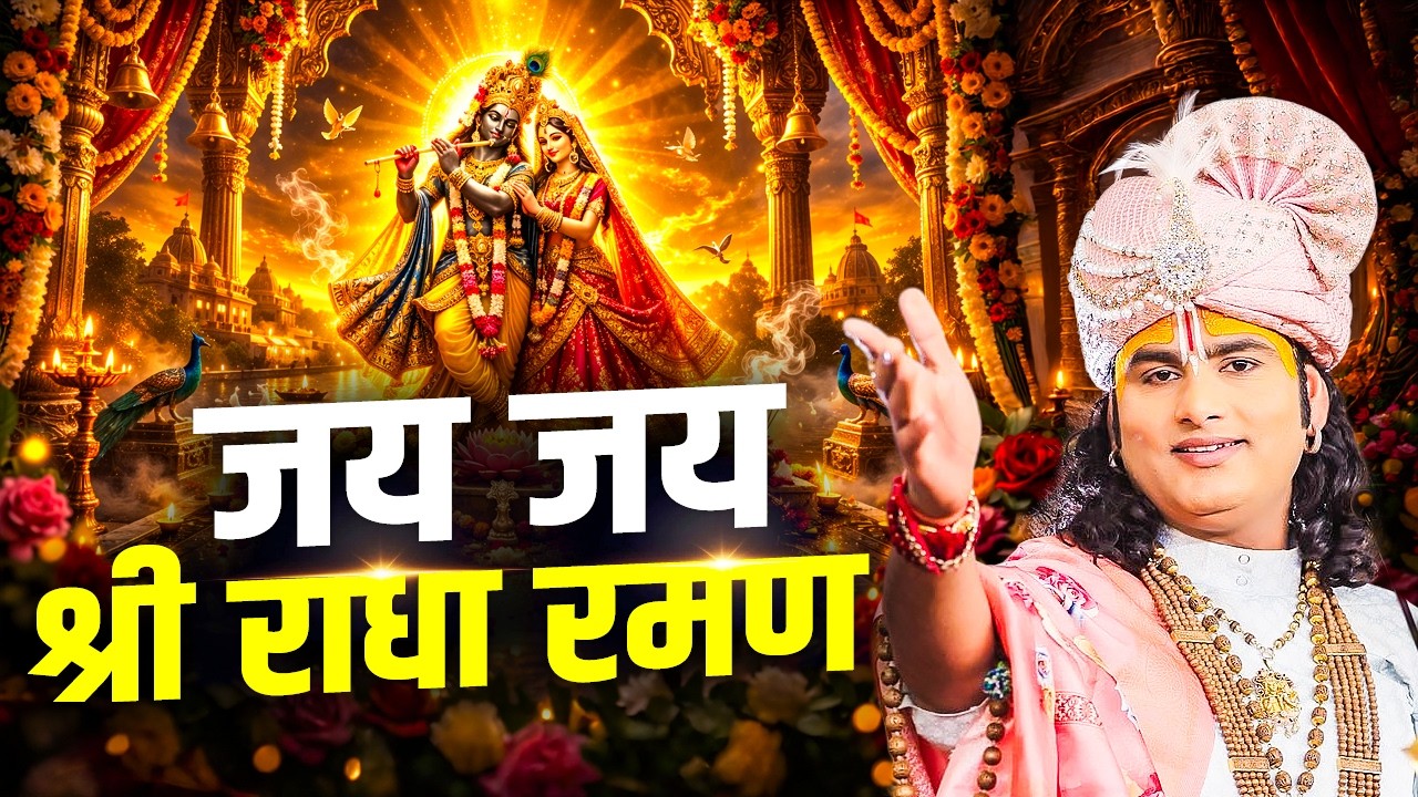 जय जय श्री राधा रमण | Jai Jai Shree Radha Raman | अनिरुद्धाचार्य जी महाराज | Bhajan | Radha Krishna