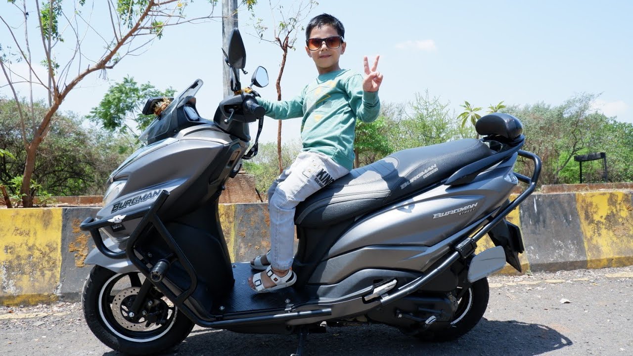 Crash Guard for Suzuki Burgman 125 || Latest Update 2023.