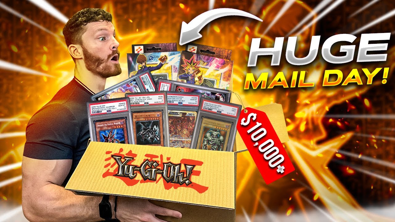 Обновление коллекции Yugioh и Pokemon Mail Day стоимостью более 10 000 долларов, которое вы не мо...