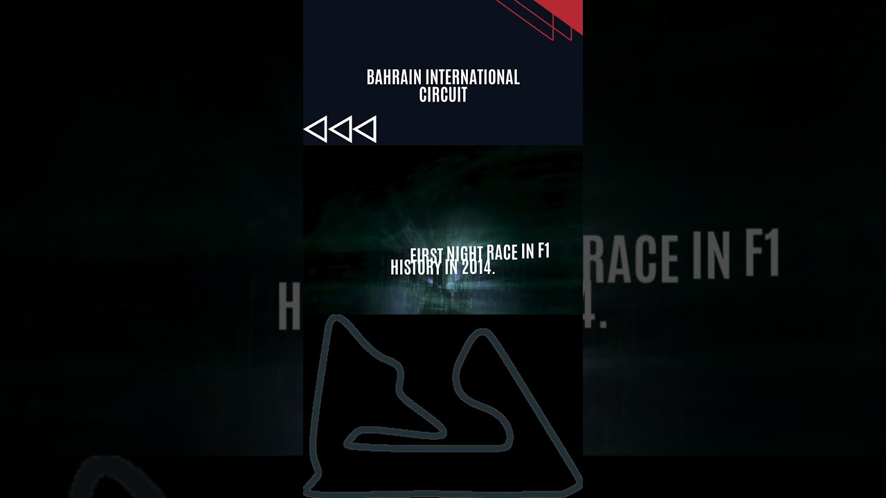 Bahrain International Circuit   First Night Race in F1 History