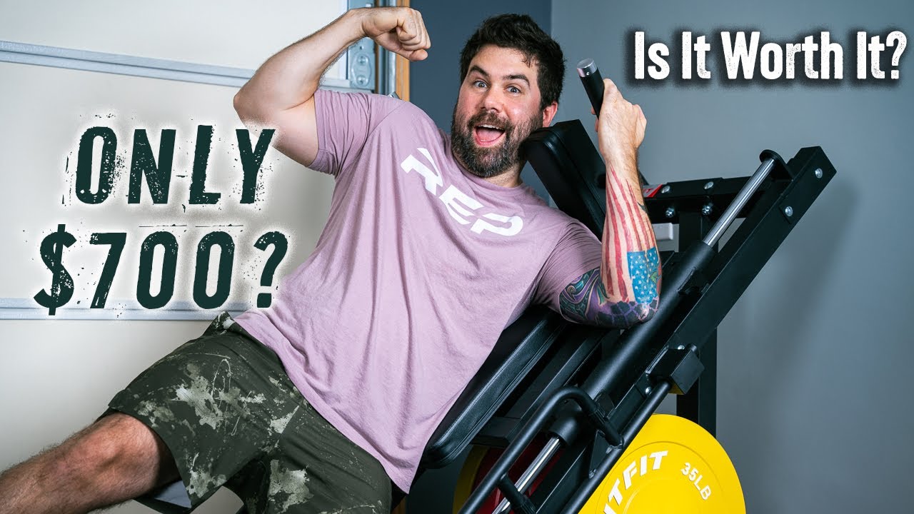 Is This $700 Leg Press Hack Squat Any Good? RitFit 2-In-1 Leg Machine Review