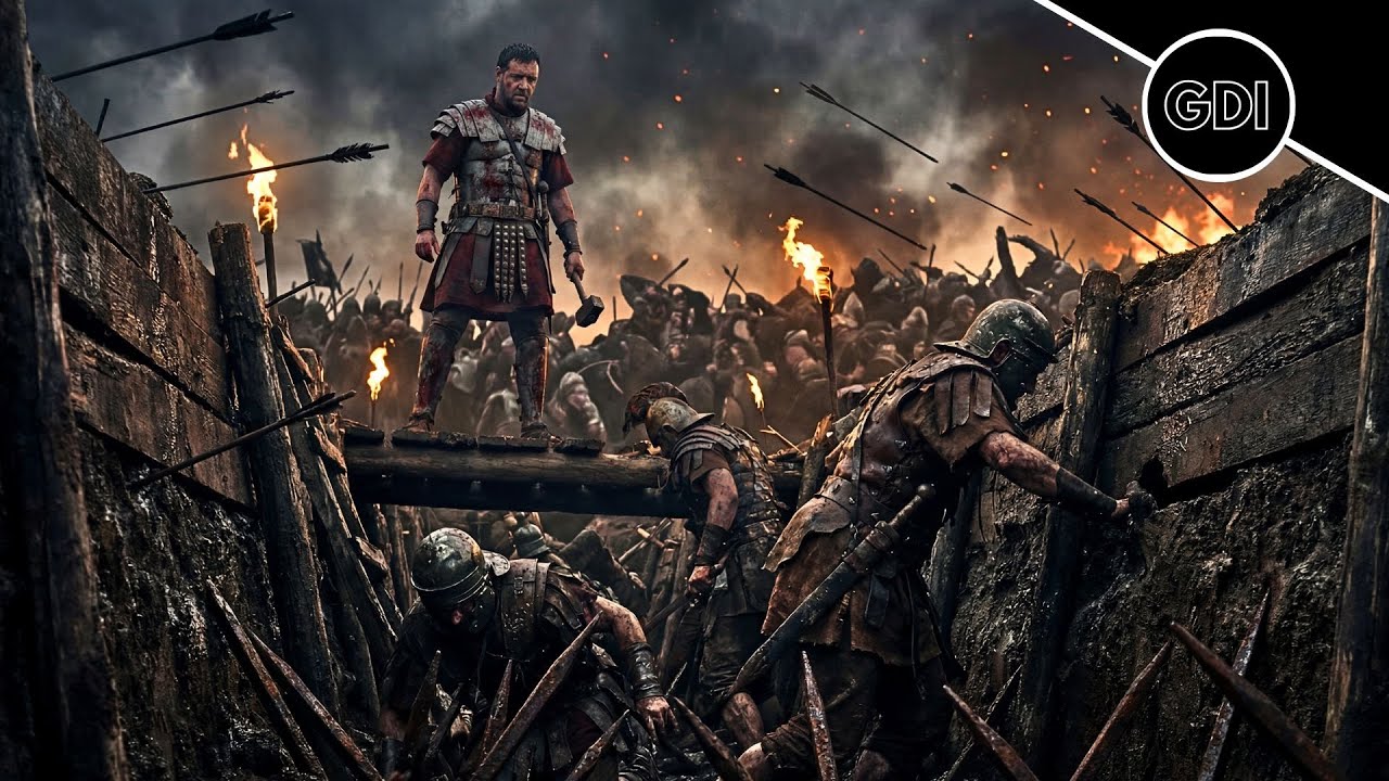 Come 200 ingegneri ROMANI hanno ANNIENTATO 50.000 Galli ad Alesia