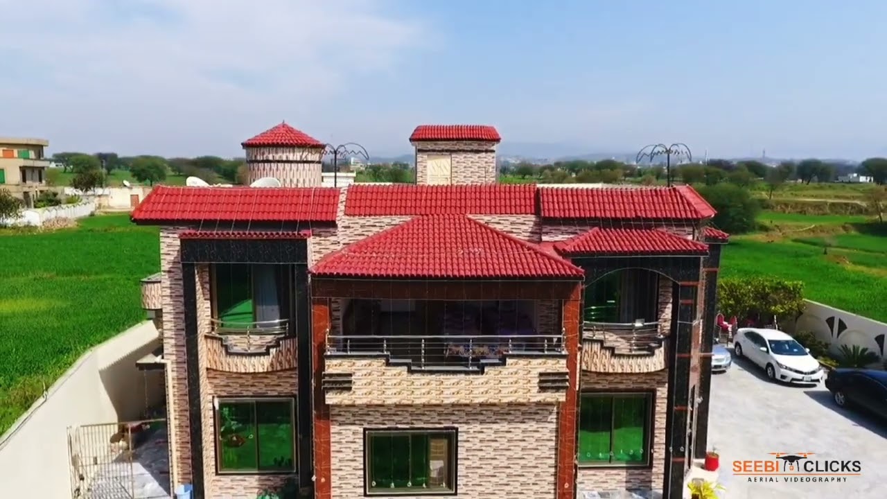 Beautiful House Drone Shoot | Chakswari (kashmir) | DJI Phantom 4 |
