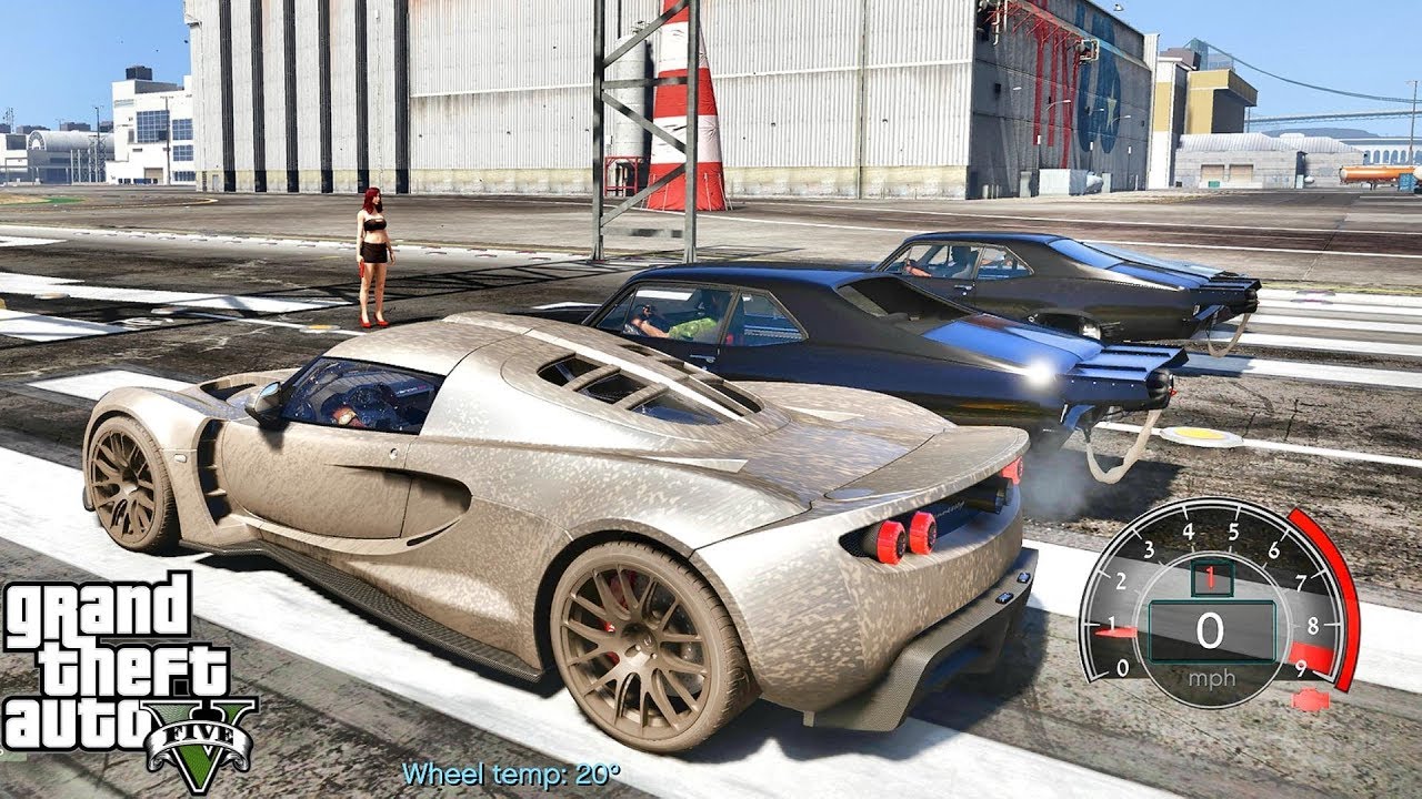 GTA 5 REAL LIFE MOD #579 - HENNESSEY VENOM!!! (GTA 5 REAL LIFE MODS)
