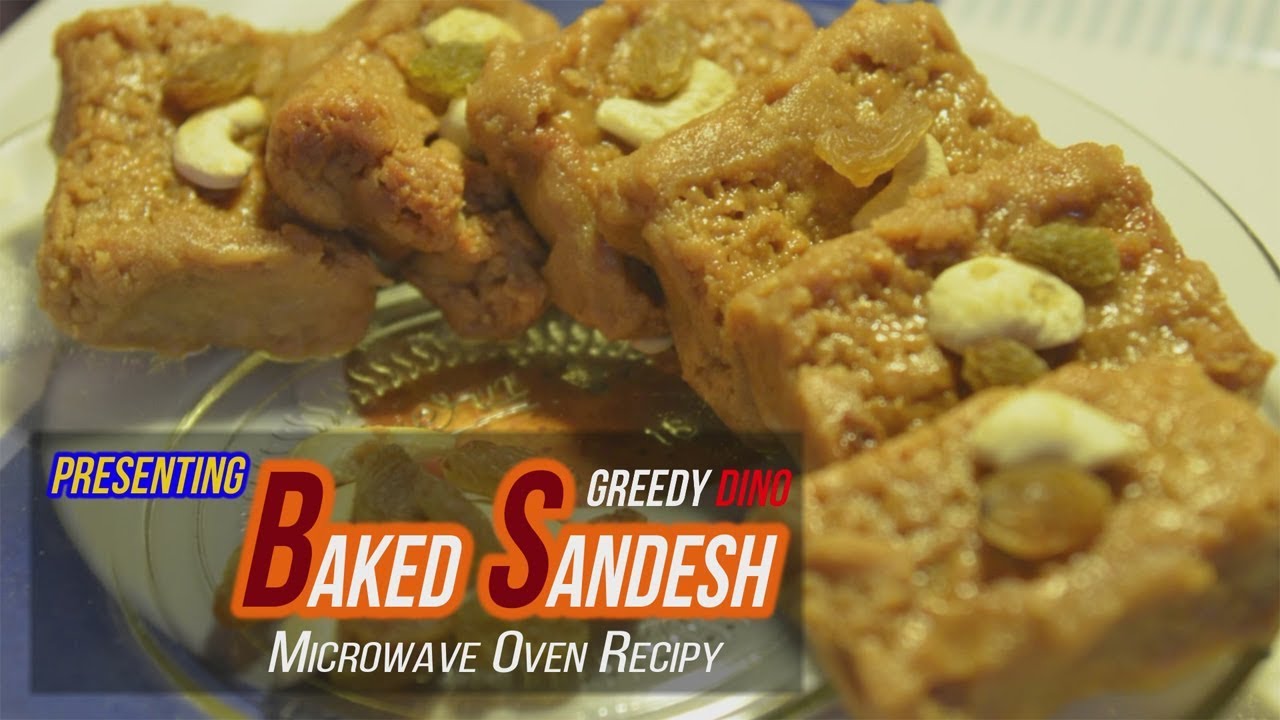 Baked Sandesh | HOW TO MAKE | Microwave Oven RECIPE