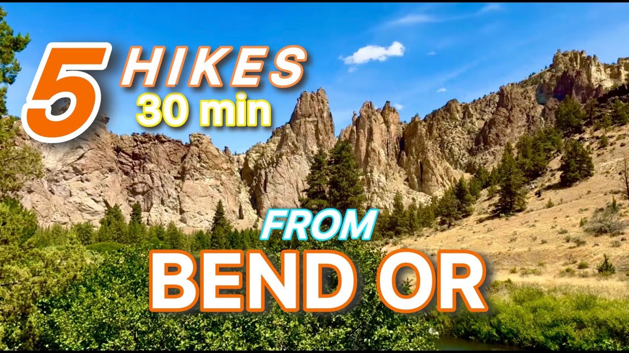 5 BEST HIKES 30 Mins from Bend Oregon | Vacation Destinations | 4K Video | Day Trip Adventures 